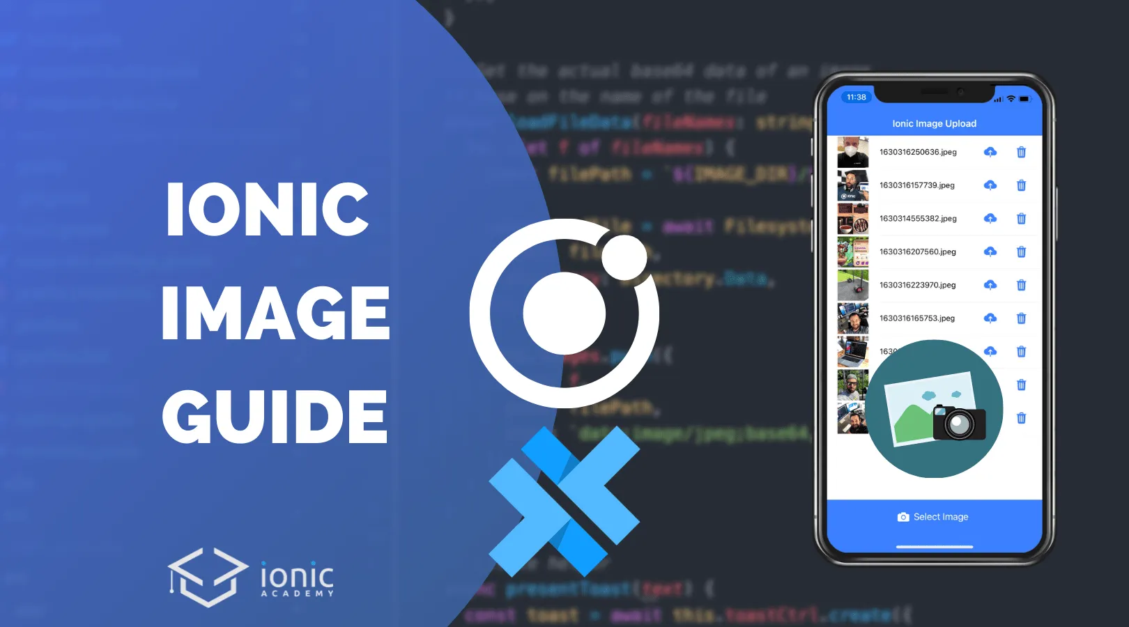 The Ionic Image Guide with Capacitor (Capture, Store & Upload)