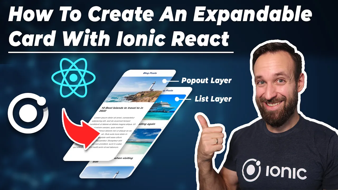 Create Shared Element Transition in Ionic React App using Framer Motion