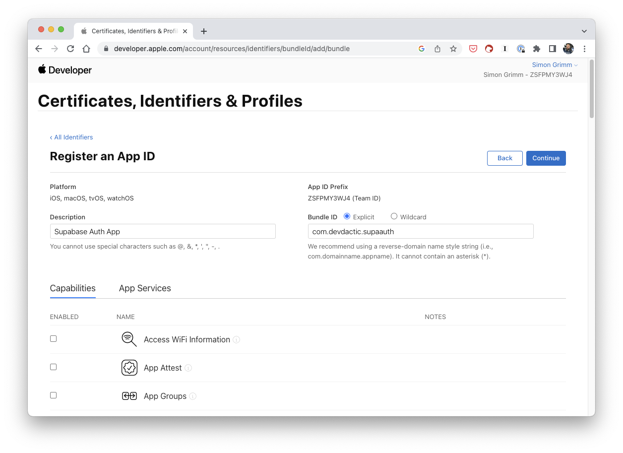 Create Apple ID