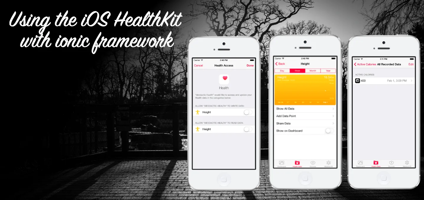 How To Make A HealthKit App With Ionic and ngCordova