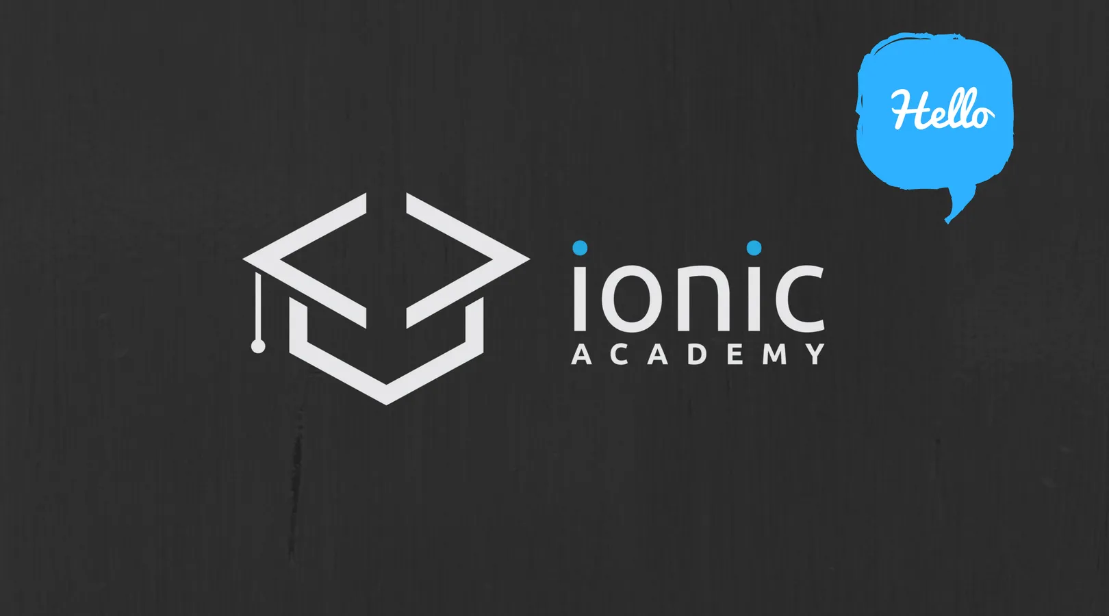 The Beginning of the Ionic Academy