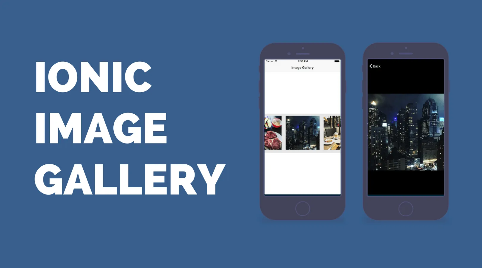 Building an Ionic Image Gallery With Zoom