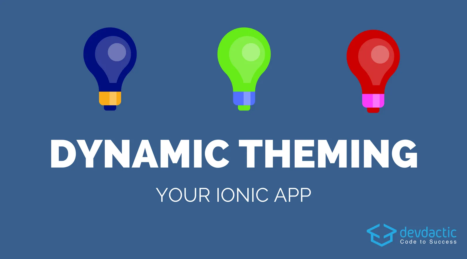 Dynamic Theming Your Ionic App