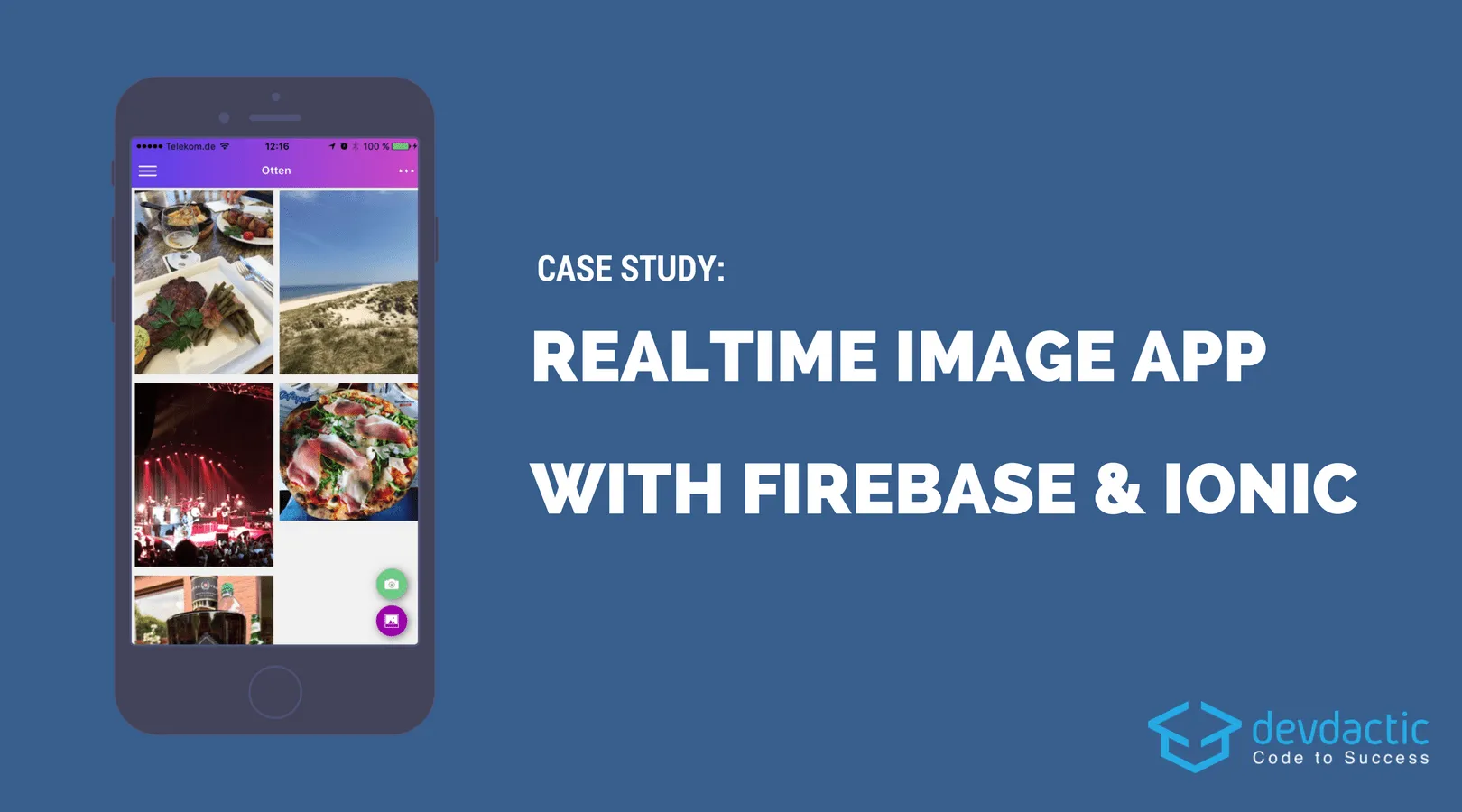 Case Study: Realtime Image Sharing App with Ionic and Firebase