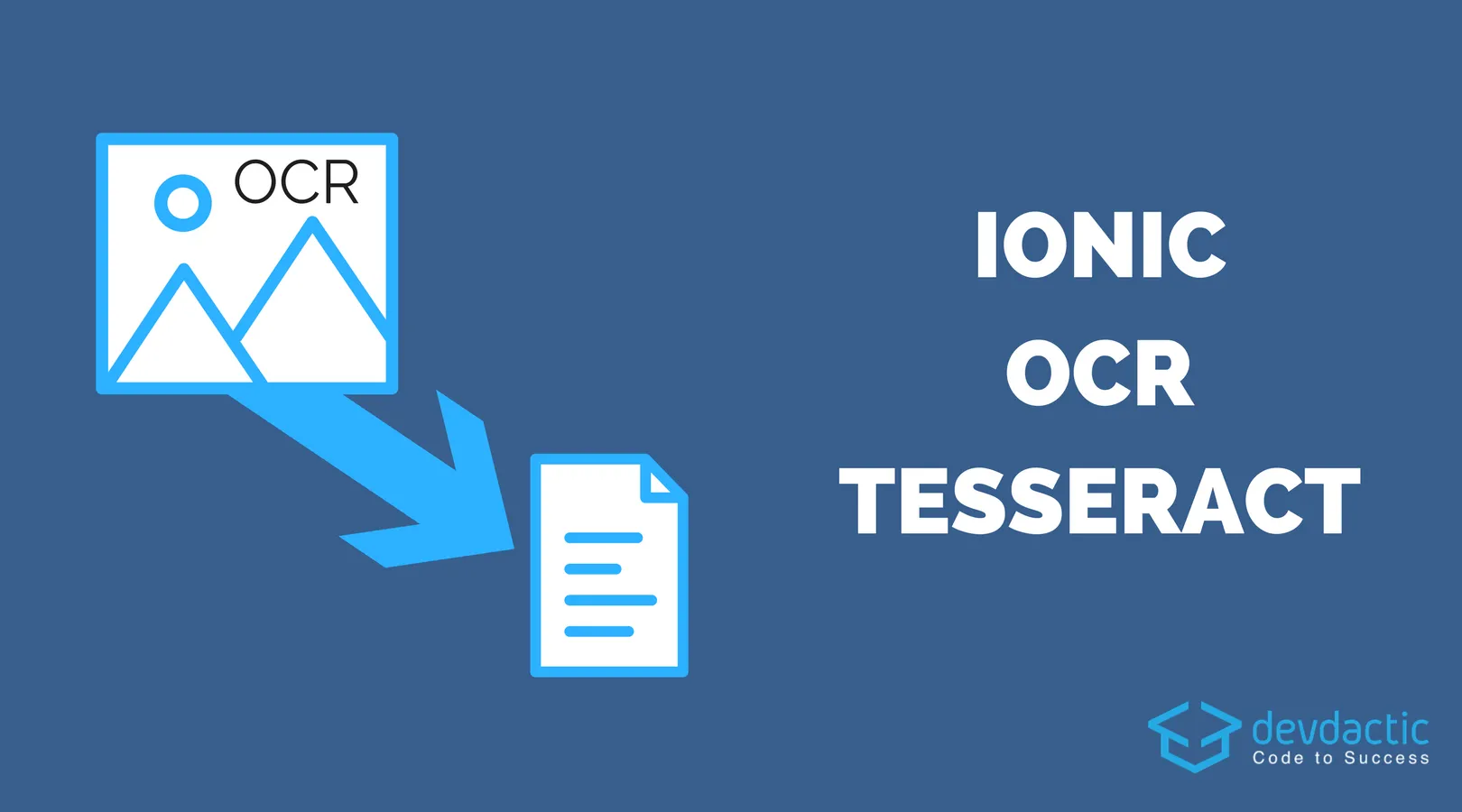 Building an Ionic OCR App with Tesseract
