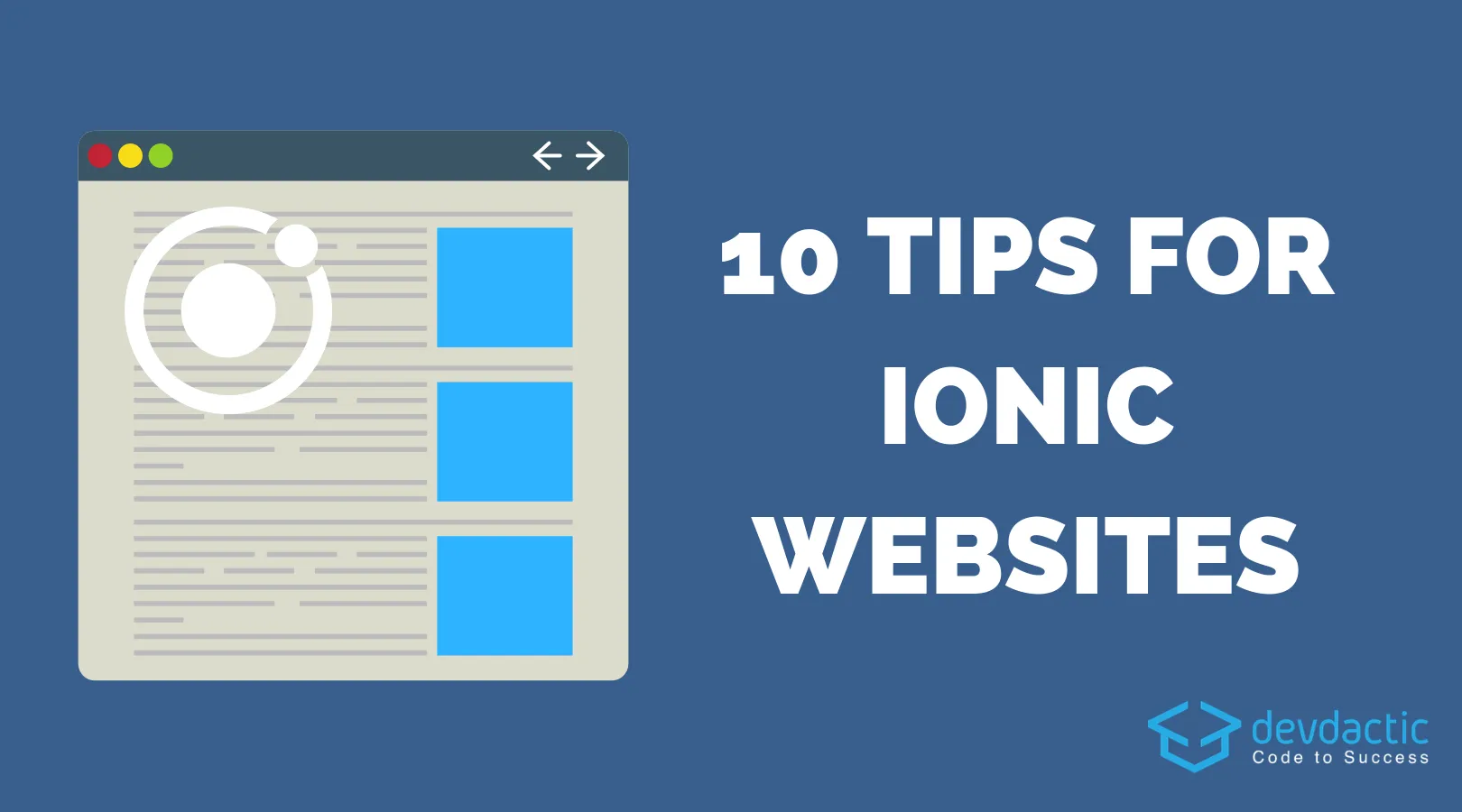 10 Tips & Tricks for Building Websites with Ionic 4