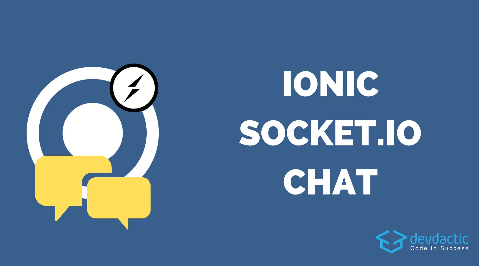 Getting Started with Ionic 4 and Socket.io