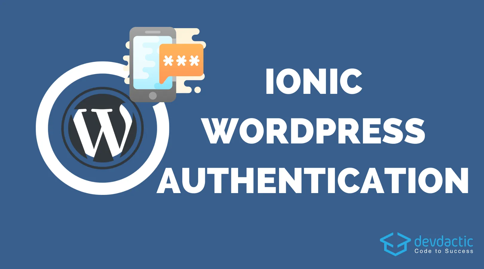 How to use Wordpress API Authentication with Ionic