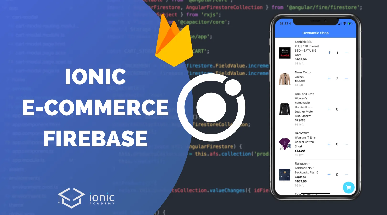 How to Build a Simple Ionic E-Commerce App with Firebase