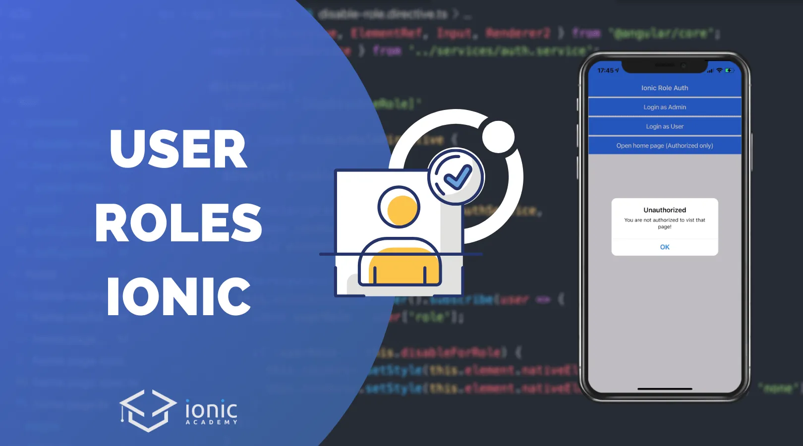 How to Handle User Roles in Ionic Apps with Guard & Directives
