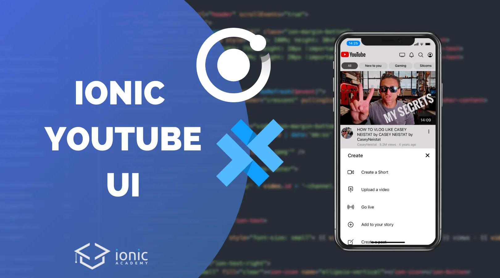 Building the YouTube UI with Ionic