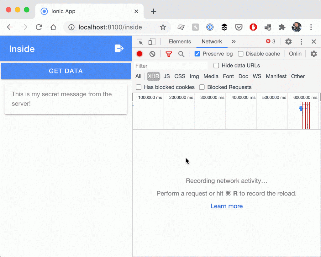 Building An Ionic JWT Refresh Token Flow Devdactic