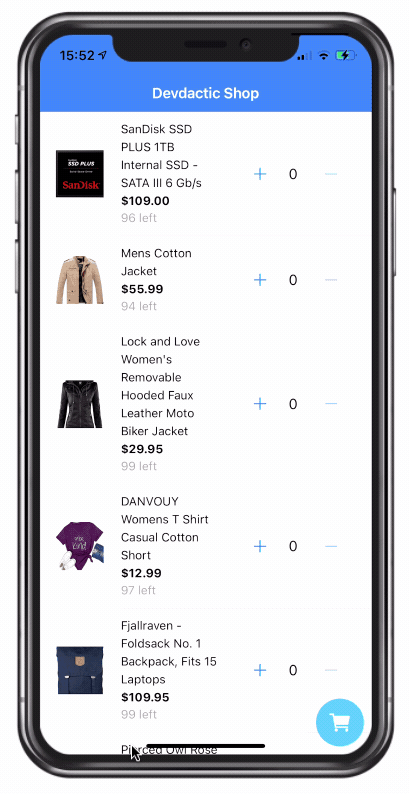 How to Build a Simple Ionic E-Commerce App with Firebase | Devdactic